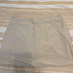 Under armor golf skirt, with shorts underneath